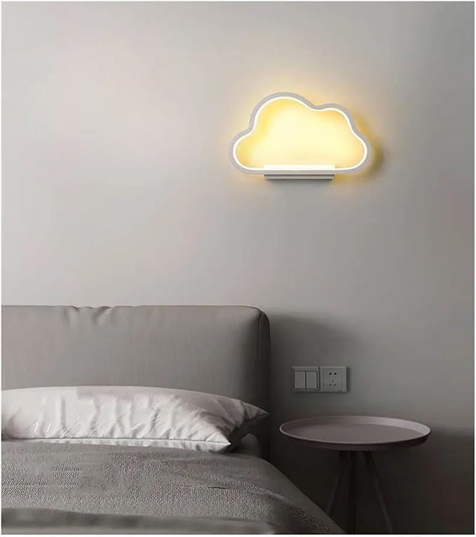 Modern Minimalist LED Wall Lamps Living Room Bedroom Bedside Luster Indoor Black White Aisle Lighting Decor Fixture,Household