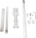 Automatic Door Closer Heavy Duty Adjustable Speed Hydraulic Spring Door Closer for Commercial Residential Use Aluminum Alloy 1100mm Width 40 65kg Capacity