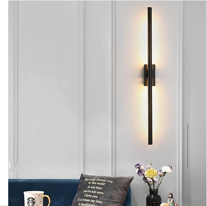 Linear LED Wall lamp, Simple and Stylish dimming Colour Matching Indoor Lighting, Intelligent Remote Control Freely Adjustable Light, Modern