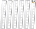 6 Pack LED Motion Sensor Lights, 10 LED Closet Battery Operated Lights, Stick-On Anywhere Magnetic Night Light Bar, Led Safe Light Indoor for Closet Stairs Wardrobe