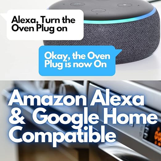 Mobi Smart Plug, Mini WiFi Smart Plug that Works with Alexa and Google Home, No Hub Required (Single)