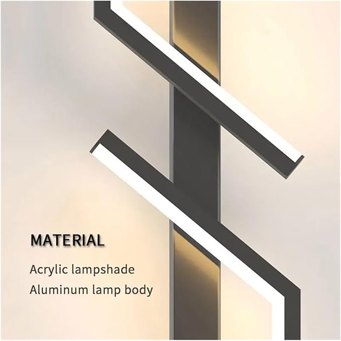 2pcs Minimalist Strip LED Living Room Decoration Wall Light Modern Background Bedroom Bedside Wall Light,Pendant Light fixtures