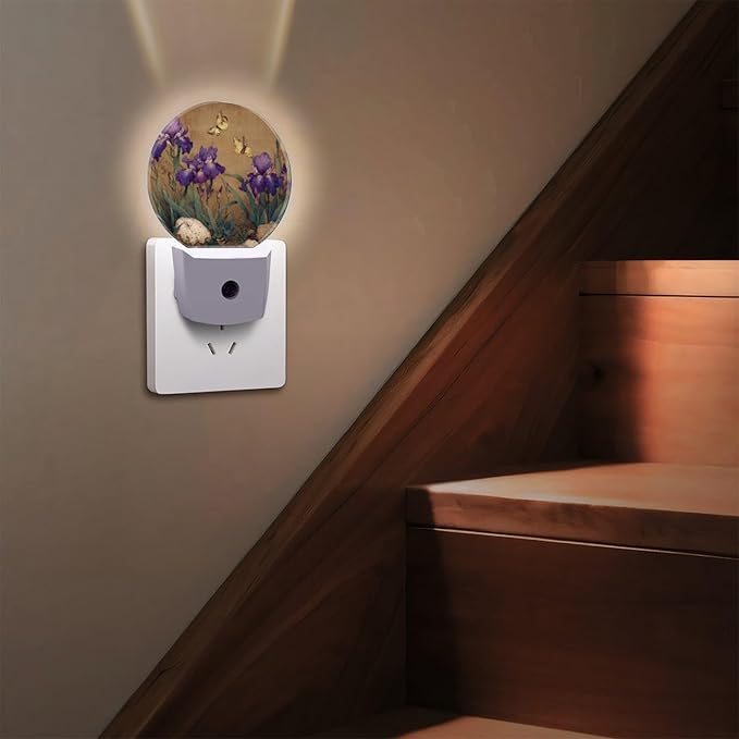 Night Lights Plug Into Wall, Classical Vitality LED Smart Light Sensor Night Light Auto Dusk to Dawn for Hallway, Bedroom, Bathroom, Stairway