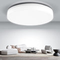 Airand LED Flush Mount Ceiling Light, 18W 1650LM Ceiling Light Fixtures 5000K Daylight, 9.4 Inch Round Waterproof LED Ceiling Lamp for Bedroom, Living Room, Dining Room