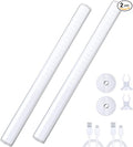 LED Mirror Lights Portable Rechargeable Vanity Light 3 Brightness Touch Control Makeup Light for Bathroom Dressing Room 2 Packs
