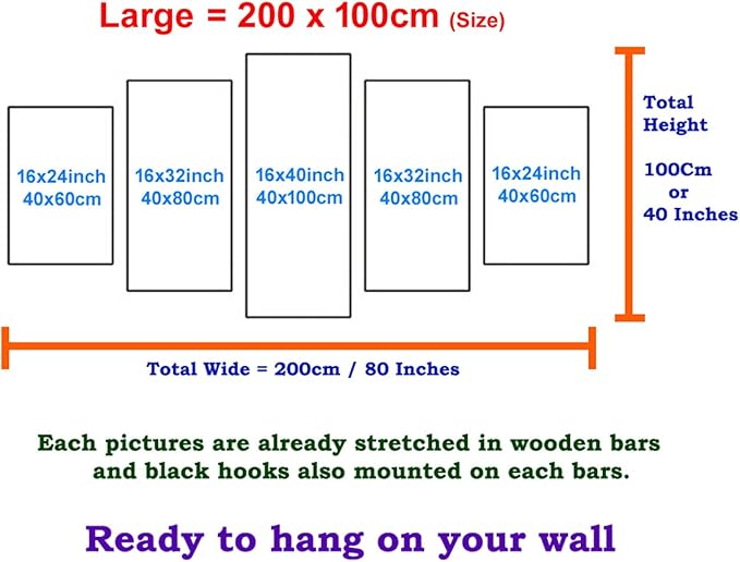 5 Piece Canvas Wall Art Five Panel Abstract Futuristic Technology Pattern Painting Canvas Prints Framed Digital Circuit Design Interior Decor for Living Room Bedroom Home Office Modern Tech Theme Design