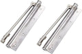 Automatic door closers,2Pcs Spring Loaded Door Closer,Automatic Adjustable Door Closing Mechanism,Stainless Steel Gate Closer,Durable Door Hardware For Office Door Home Improvement For Home Door (6 Co