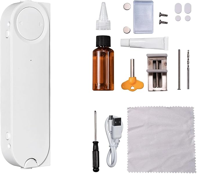 Window Opener ，Motor APP Remote Control Timing Quiet， Automatic Smart Window Pusher ，Solar Charging, no Tools Required for Installation