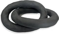 UPWOIGH Black Knot Inspired Modern Ceramic Decor,Large Minimalist Sculptures Coffee Table Decor, Big Boho Ceramic Link Chain Decorative,Statues Home Décor for Living Room,1Pack Gift