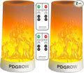 LED Flame Lights with Remote Timer, Flame Lamp 4 Modes USB Rechargeable Fire Lights Indoor Campfire Outdoor Decorative Lantern Hanging Lamps Fireplace Romantic Light for Home Party Camping Bar
