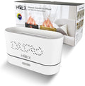 Colorful Flame Aromatherapy Diffuser – 200ml Ultrasonic Essential Oil Diffuser with 7 LED Lights & Whisper-Quiet Design – Cool Mist Humidifier for Relaxation, Bedroom, Yoga, Meditation & Home Décor
