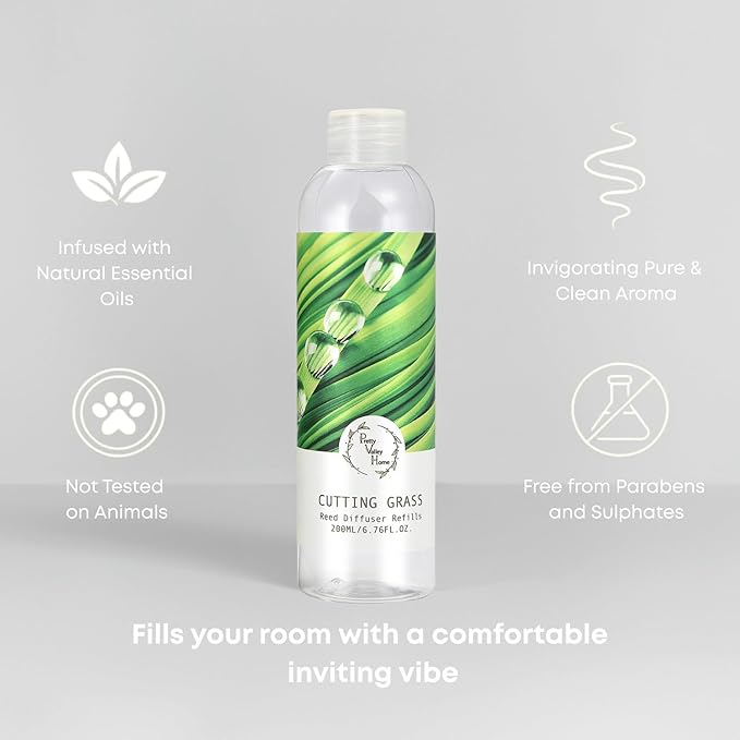 Reed Diffuser Refill (Cutting Grass)