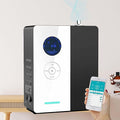 Waterless Essential Oil Diffuser, Smart Air Diffuser with 17657 Cu Ft Coverage, Commercial Fragrance Diffuser, 6.76 Oz, WiFi Bluetooth App Controlled, Silent Operation for Hotel Home Office(White)