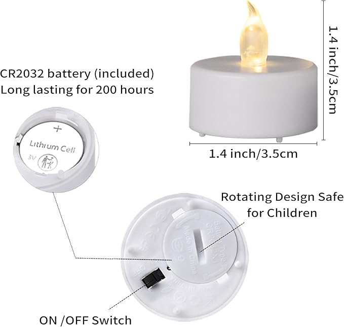 LED Battery Tea Light Candle- 150 Pack Flameless Candles Realistic and Bright Flickering tealight Long Lasting 200Hours for Holiday Celebration, Party, Home Decoration WarmWhite, Battery Operated