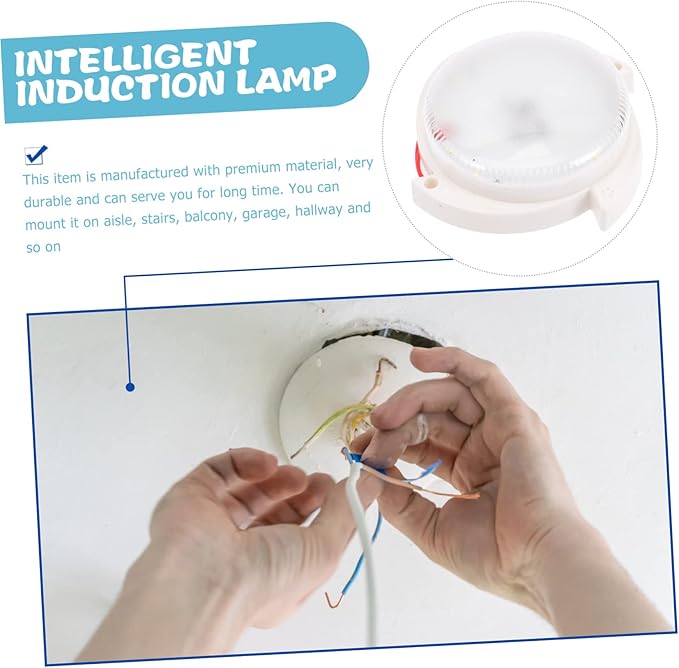 Smart Aisle Lamp Motion Sensor Acrylic Hallway Lighting Delay Function for Indoor Use