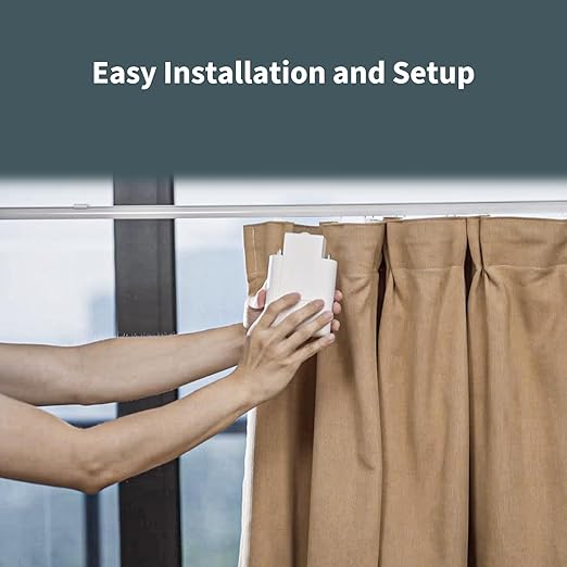 Aqara Smart Curtain Motor E1(Track Version, 1 Pack), Requires AQARA Zigbee 3.0 HUB, Electric Curtain Driver for Remote Control and Home Automation, Support HomeKit, Alexa, Google Assistant and IFTTT