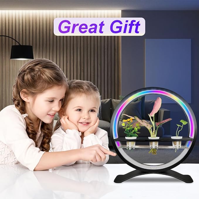 Mothers Day Decorations Lights Gifts for Mom Women RGB Color Changing Smart Led Table Ambient Plant Growth Lights APP/USB/Remote Control for Home Valentines Mother's Day Decor(Plant Not Included)
