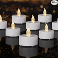 Tea Lights Flameless Battery Operated Candles-200Pack LED Flickering Votive Candle Long Lasting 200 Hours, Realistic and Bright for Seasonal Festive Celebrations Decoration (Warm White)
