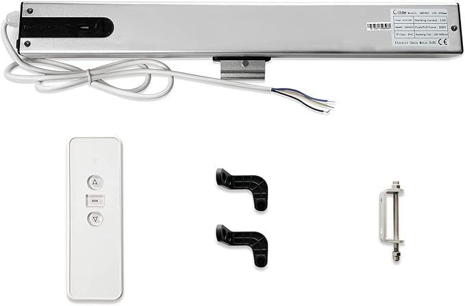 Olideauto Automatic Electric Chain Windows Opener Motor Actuator Receiver is Built in Motor Travelling Distance Adjustable