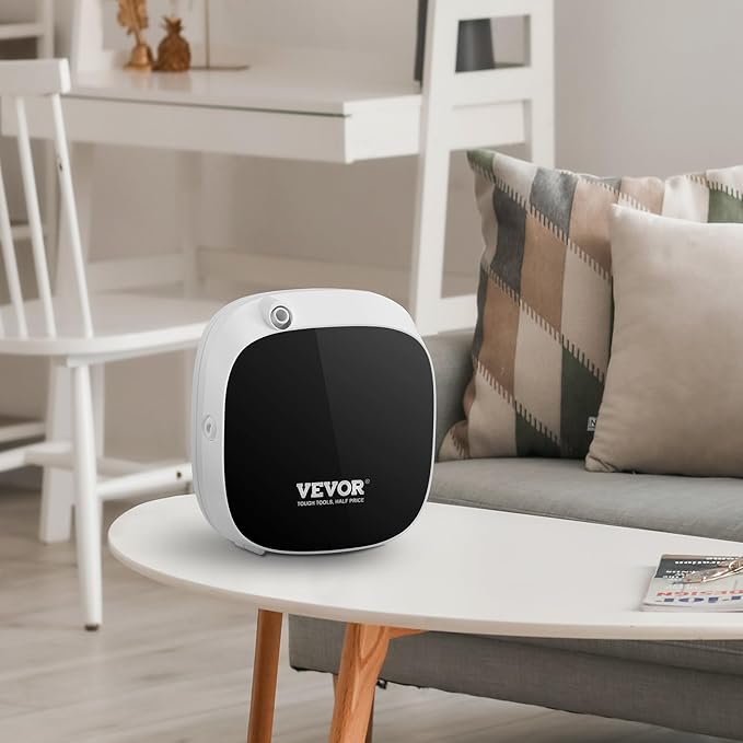 VEVOR Scent Air Machine for Home, 100ML Smart Essential Oil Diffuser with Cold Air Tech, Waterless Scent Air Diffuser with USB & Battery Powered, Cover Up to 1000 Sq.Ft for Living Room, Bath Room, Spa