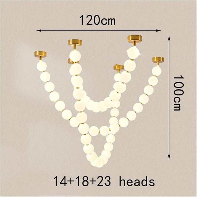 Modern Chandelier, Modern Home Decor led Lights Pendant Light Lamps for Living Room Chandeliers for Dining Hanging Indoor Lighting(B 55 Heads,APP with RC Dimmable)