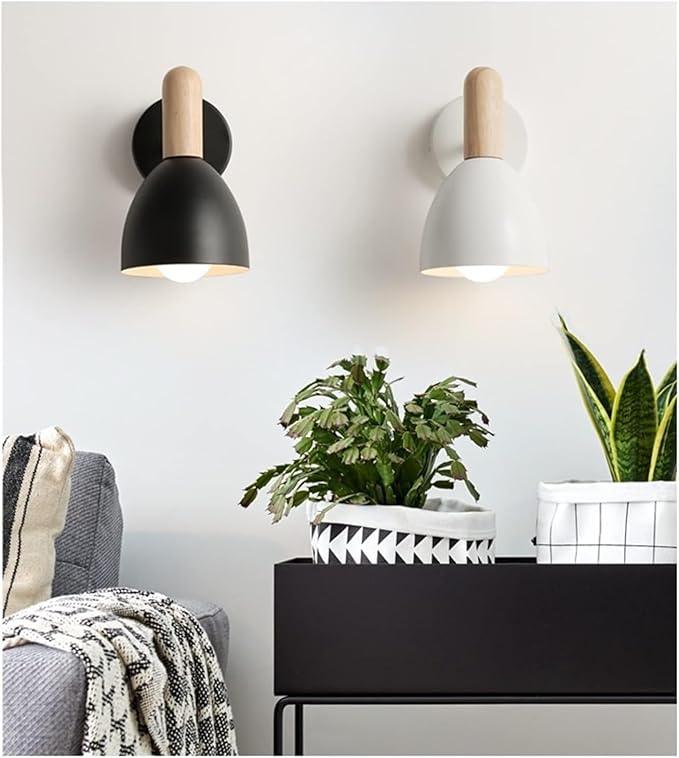 , Decor LED Lights Bedroom Bedside Background Aisle Decorative Indoor Lighting,Pendant Light (Bianco A)
