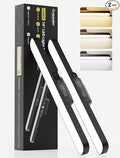 Ensenior Makeup Light, 14 inch Rechargeable Vanity Lights for Mirror with Auto Off Timer Remote Magnetic Stepless Dimming 3CCT 2500mAh Battery, Under Cabinet Lighting Wireless for Kitchen, 2 Pack