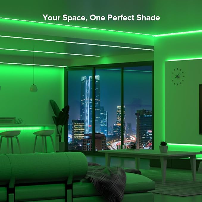 BTF-LIGHTING FCOB COB FOB LED Strip Lights 5V USB Powered 9.8FT 960LEDs Green Color 8mm Width Dimmable CRI 90+ with 3M Tape Flexible High Density for 3D Printer TV Backlight PC DIY Decor