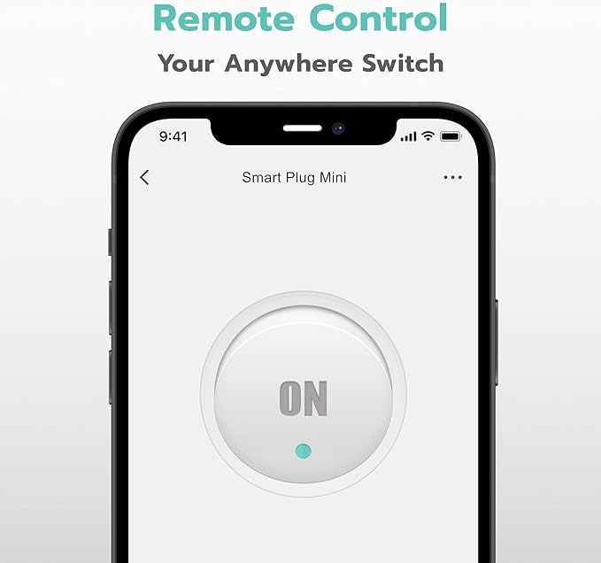 KMC Smart Plug Mini 4-Pack, Wi-Fi Outlets for Smart Home, Remote Control Lights and Devices from Anywhere, No Hub Required, ETL Certified, Works with Alexa and Google Home