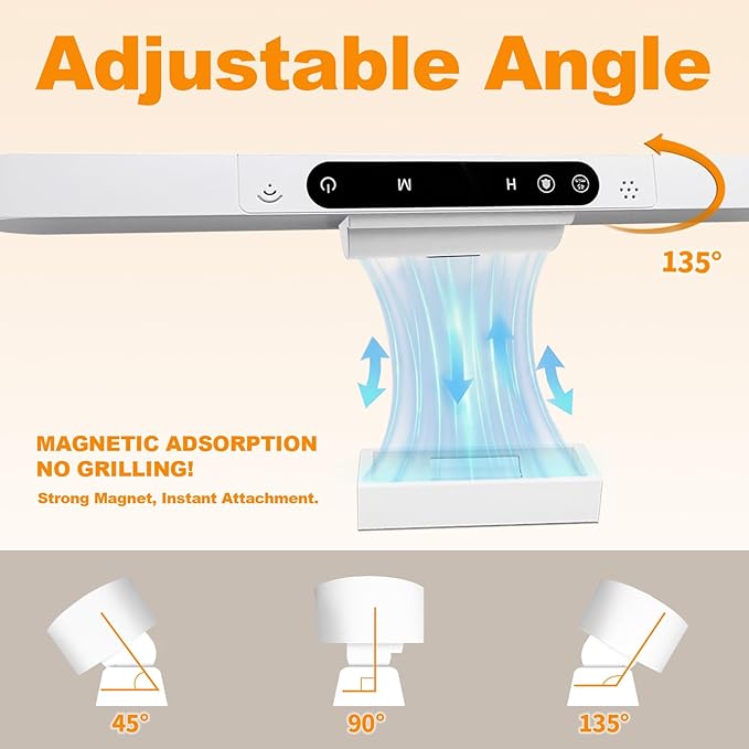4000mAh 6W Rechargeable Under Cabinet Lighting with Remote, Wireless Magnetic Light Bar, 3-Color Dimmable No-Drill Battery Operated Lamp for RV Camper, Bunk Bed, Kitchen, Closet & Desk