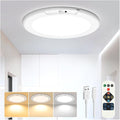 Rechargeable Motion Sensor Ceiling Light, Wireless Ceiling Lights Battery Operated Closet Light with Remote, 500LM 3000K/4500K/6500K, 0.55″ Ultra Thin Lights for Bathroom Hallway Pantry, 1 Pack