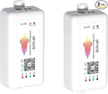 2 Pack SP107E LED Controller –Music Sync for WS2812B/Ws2811/SK6812 IC Strips & LED Pixel Matrix Panel, Smart App Control, 16 Million Colors, Commercial/Home Lighting