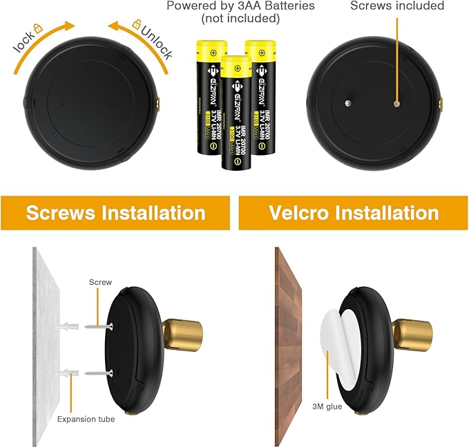 Wireless Spotlight Indoor,Battery Operated Wall Accent Lighting,LED Puck Lights with Remote,Plants Lighting/Uplight,Stick on Display Wall Sconce for Picture Painting Artwork Portrait Closet Home Decor