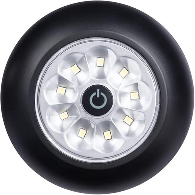 LIGHT IT! by Fulcrum, 30015-303 9-LED Anywhere Light XB, Black, Single Pack