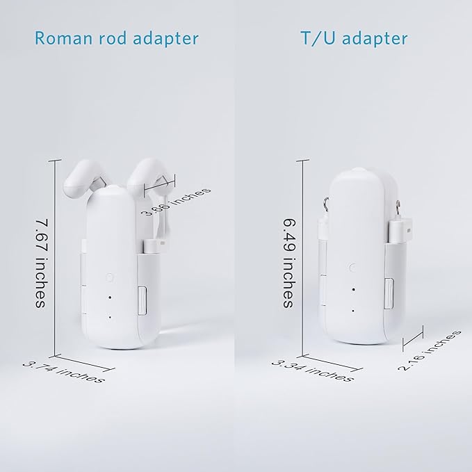 Automatic Curtain Opener Smart Electric: Remote Control Motorized Curtain Robot for Bedroom Living Room Window - No WiFi Needed - 20KG Load/ 6-Month Battery for Home/Office/Nursery