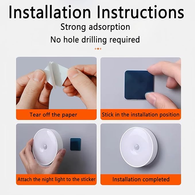 Night Light with Smart Sensor Dusk to Dawn Sensor LED Warm White Ambient Lighting Bedroom Bathroom Nursery Hallway Kitchen Stairs 3 Packs