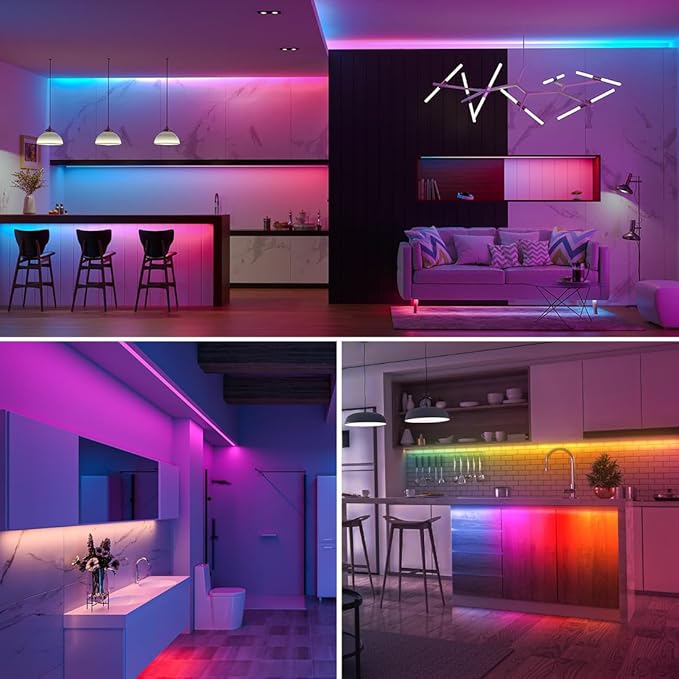 BTF-LIGHTING FCOB IP66 COB LED Strip WS2814 IC RGBW 6000K 24FT 784LED/m DC24V Flexible High Density Color Chasing Light 10mm Width for Home Indoor Decor(No Adapter or Controller)