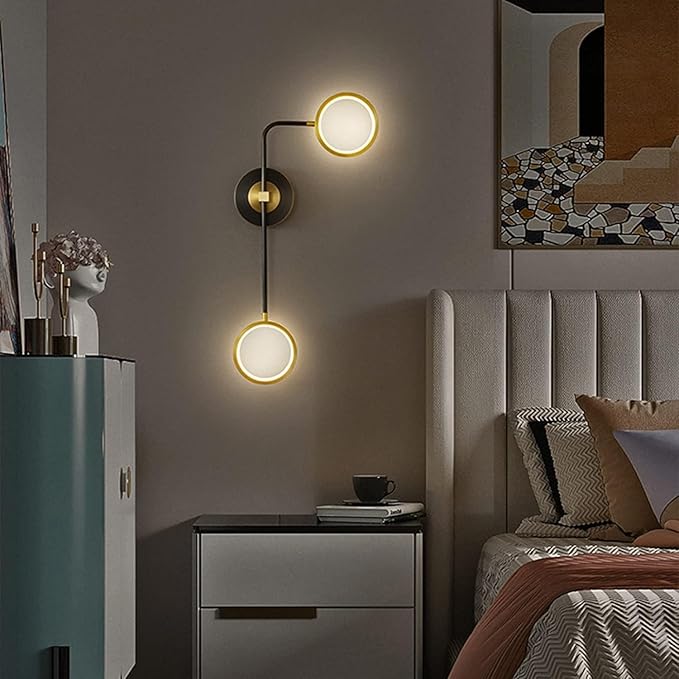 Simple Living Room Bedroom Bedside Led Background Wall Lamp Minimalist Decoration Staircase Corridor Balcony,Chandelier