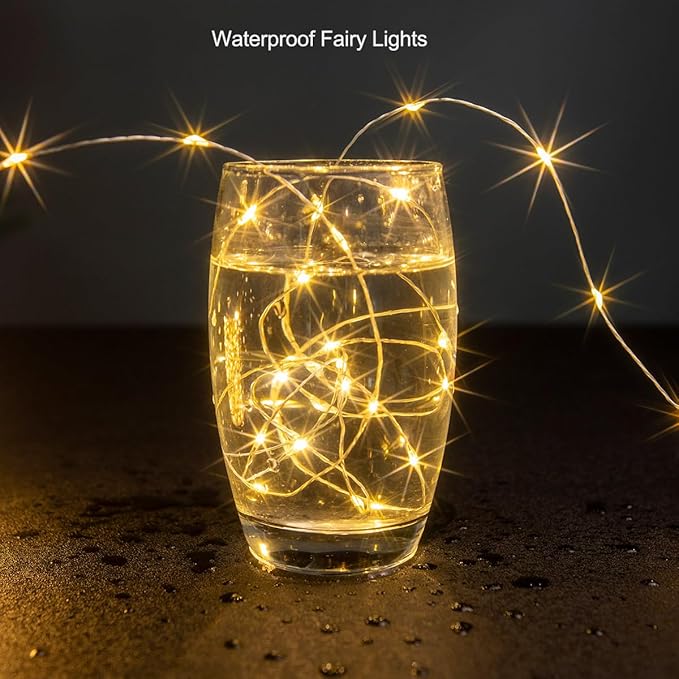 660FT Extra Long Fairy Lights Plug in 2000 LED Silver Wire Outdoor Waterproof LED String Lights with Remote for Living Bed Room, Backyard, Patio, Garden, Porch, Christmas Tree