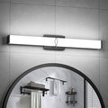 Bathroom Vanity Light,32inch 5CCT Modern Dimmable Bathroom Light Fixtures Over Mirror,32W 3600LM Lighting Bar Fixture,Black LED Vanity Lights,2700K/3000K/4000K/5000K/5700K,ETL Certified