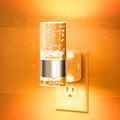 JandCase Night Light, Automatic Night Lights Plug into Wall, Dimmable LED Night Light with Adjustable Brightness, Night Lights Plug in with Auto Light Sensor, Amber for Bathroom Hallway Decor