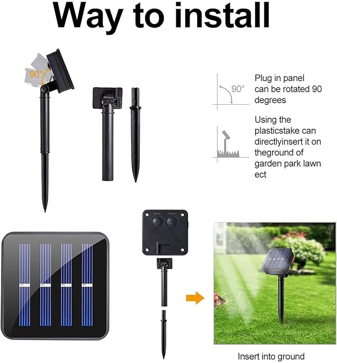19.8 FT Solar LED Strip Lights Outdoor Waterproof Rope Light 3000K Cuttable & 8 Modes Solar Powered Tape Lighting for Step, Sign, Driveway