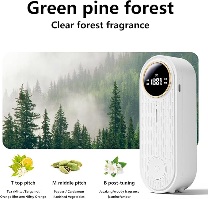 Home Scent Diffuser Automatic Liquid Sprayer with Timed Setting Enjoy Unique Scent for Home
