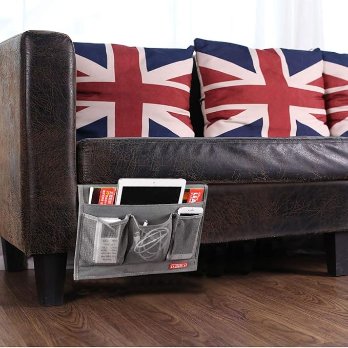 Bedside Storage Organizer, Table cabinet Storage Organizer Bedside Organizer Caddy for Remotes Phone Glasses