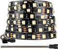 BTF-LIGHTING WS2814 IC RGBW RGB+Warm White (Similar WS2812B) Addressable DC12V 16.4FT 60LED/m 20pixel/m Flexible 4 Colors in 1 Dream Color LED Strip IP30 for Home Decor (No Adapter or Controller)