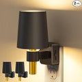 Briignite Night Light, Night Lights Plug into Wall, Dusk to Dawn Sensor, Soft White 3000K, 0-100LM, Plug in NightLight, Vintage Night Light Lamp for Hallway Bedroom Stairway