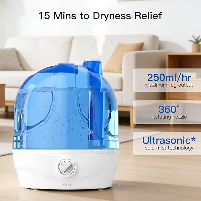 AZEUS humidifiers (Purple, trumpet)