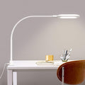 LED Reading Lamp, Eye Care Table Light Bright Enough for 700 Lumen, 10W Dimmable & 3 Color Modes, 360° Swivel Lamp Head Touch Desk Lamp for Home Office/Reading/Work (White)