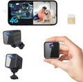 4G LTE Cellular Security Camera, No WiFi Security Camera, SIM Card Included, Upgraded Radar Motion Detection, Long Battery Life, 15-Day Standby, Portable Cordless Camera for Remote Monitoring