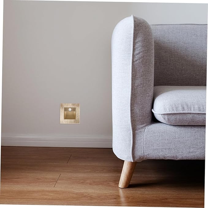 Healifty Led Step Lights Motion Sensor Indoor Outdoor Stairway Lighting Soft Warm for Home Stairs